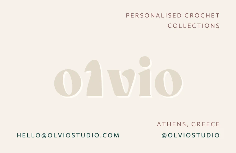 Business card, front
