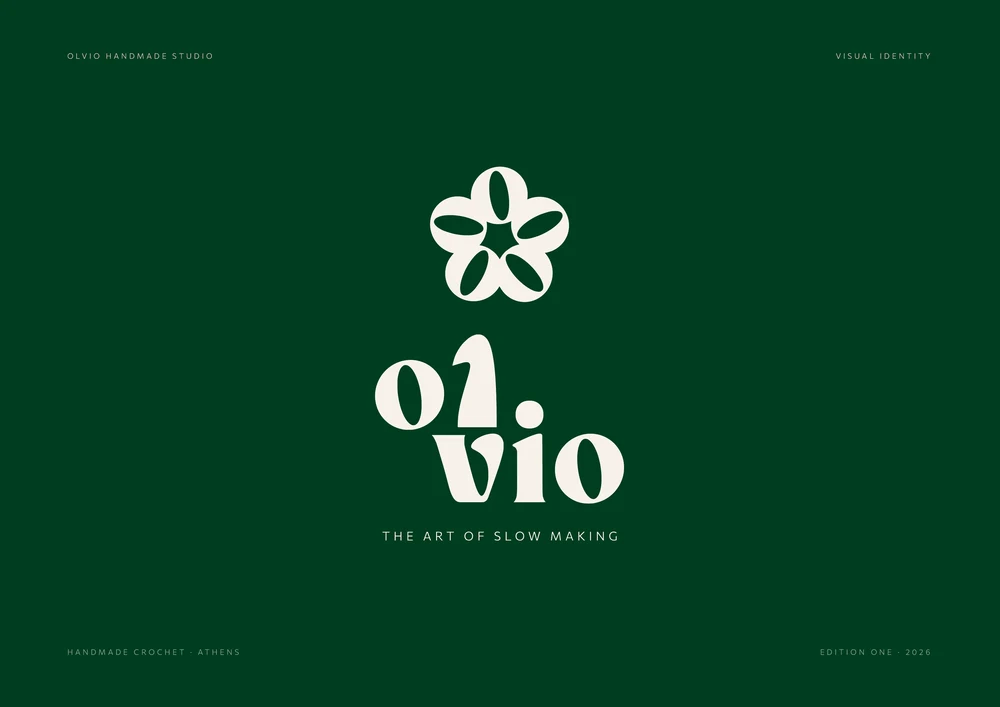 Visual identity guide made for Olvio